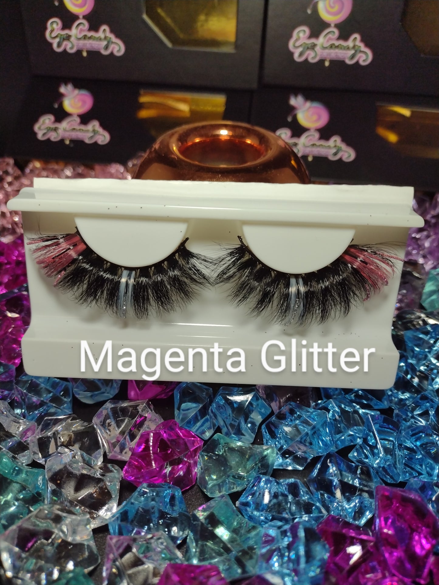 Glitter Mink Two Tone Lashes 3D