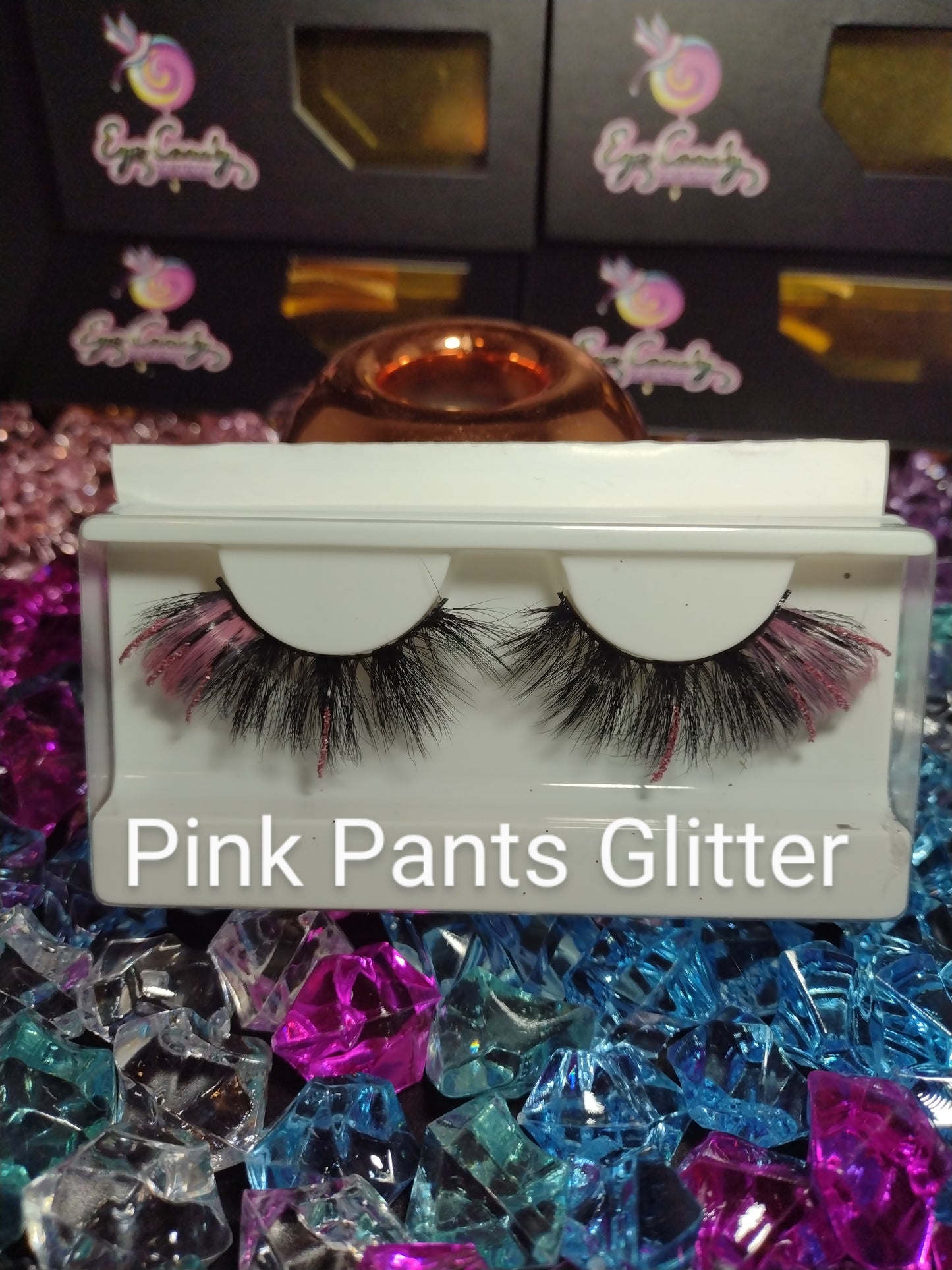 Glitter Mink Two Tone Lashes 3D