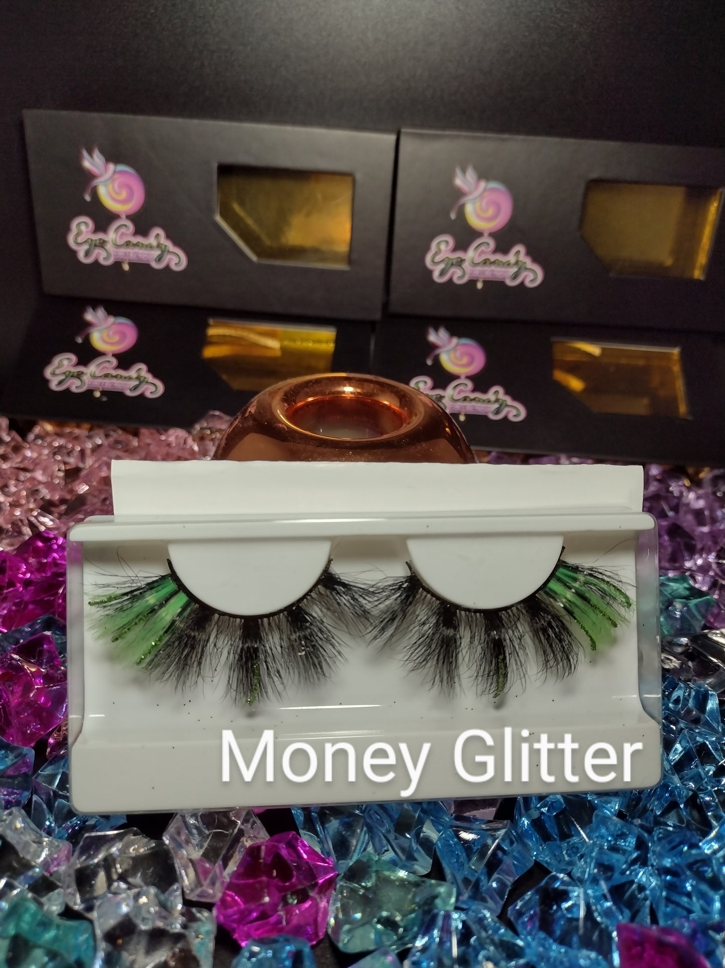 Glitter Mink Two Tone Lashes 3D