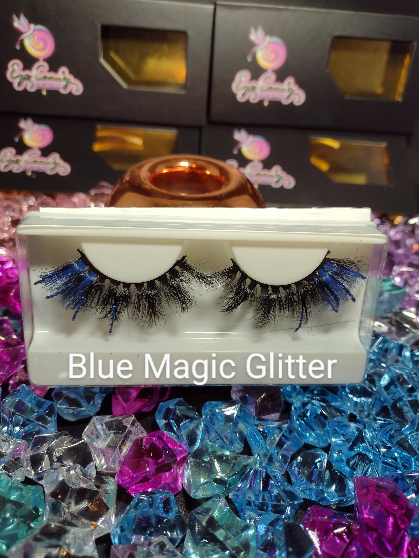 Glitter Mink Two Tone Lashes 3D